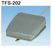 Tienda el tipo grande interruptor de pie del interruptor de pie TFS-402 15A 250V con los plásticos y la corteza echada de aluminio