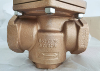 Material de regulación oxígeno-gas del válvula de la presión de Cash Valve Clean del modelo E55/de bronce del cuerpo de Emerson Fisher