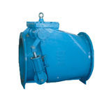 Válvula de control de acero inoxidable de oscilación de la aleta de goma para el vapor del agua y del aceite