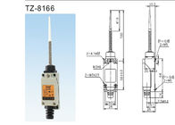 Tienda TZ-8166 que rígidos modelo tienden el tipo de nylon del interruptor de límite de la marca con el mecanismo doble de la primavera