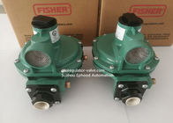 Presión baja Fisher Gas Regulator Industrial Emerson Fisher Control Valve