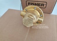 1301F-1 modelo Fisher Natural Gas Regulator conexión de extremo de 1/4 pulgada Fisher Brass Body