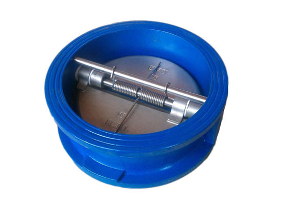 Válvula de control de goma de acero inoxidable de oscilación de la mariposa de Seat de la válvula de control del arrabio