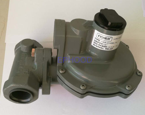 HSR-CHGBLYN Fisher Propane Valves Cast Iron con el cuerpo del globo del NPT de 1 pulgada