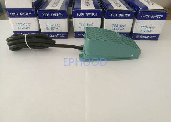 El artículo tiende el interruptor de pie original TFS -104Z con la vivienda de la aleación de aluminio