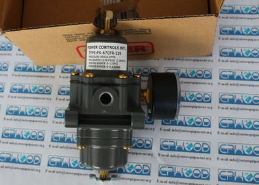 250 regulador Fisher Pressure Control Valve For del filtro de la PSI Fisher 67CFR que reduce la presión