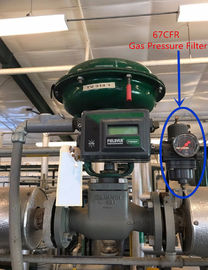 250 regulador Fisher Pressure Control Valve For del filtro de la PSI Fisher 67CFR que reduce la presión