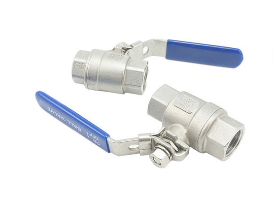 La vávula de bola de acero inoxidable del agua Cf8m1000wog Kitz Ss hidráulicos rosca la vávula de bola de BSP