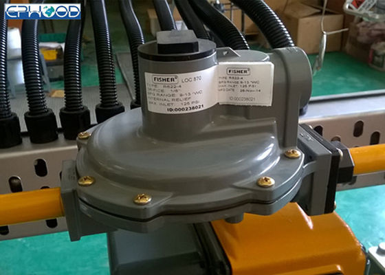 Diseño compacto de Fisher Gas Regulator Two Stage del equipo de calefacción de gas