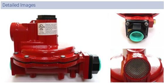 Fisher R622H-DGJ 250 PSI de Fisher de presión diferenciada del regulador de gama opcional de la primavera