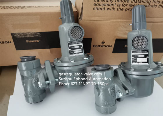 Entrada modelo de Fisher Gas Regulator 627 dúctiles Pressure Gas Regulator 250PSI del hierro